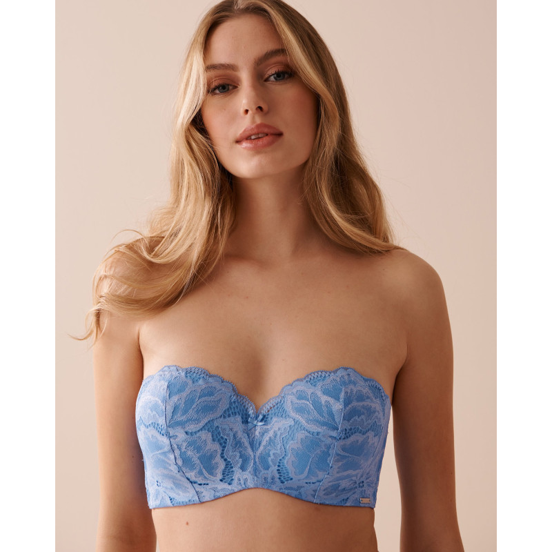 Soutien-gorge doublure légère mousse mémoire sans bretelles