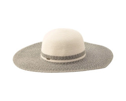 Large Camden two-tone cloche hat - Women's