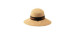 Canadian Hat Chapeau cloche avec ruban gros-grain bicolore Cales A - Unisexe