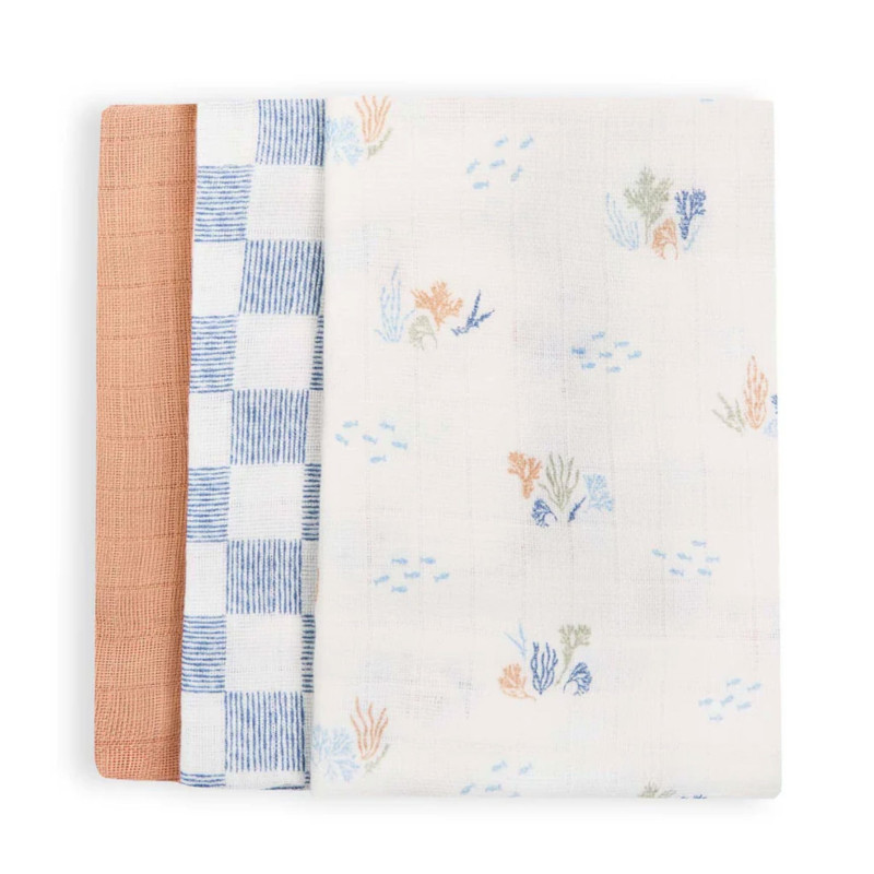 Muslin Blanket (3) - Seaside