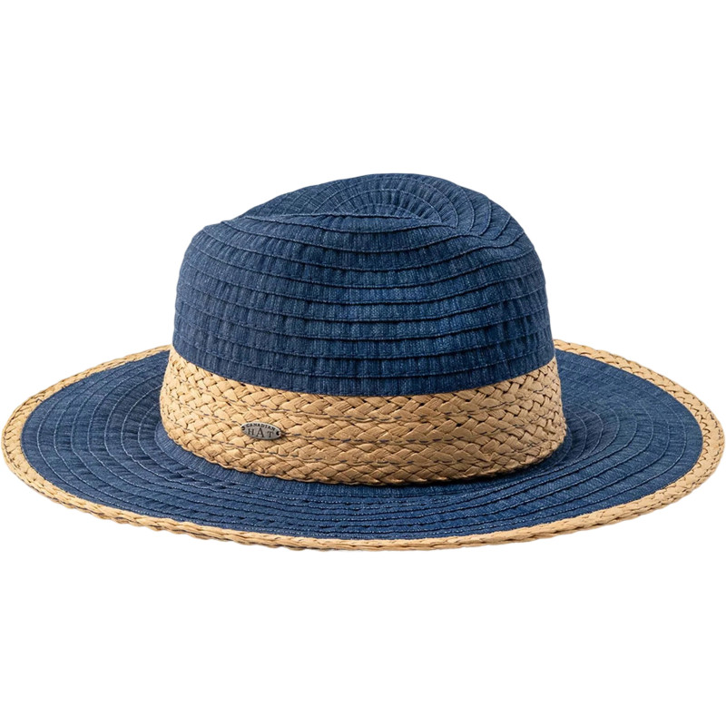 Canadian Hat Fedora pliable avec détails en paille Florent - Unisexe