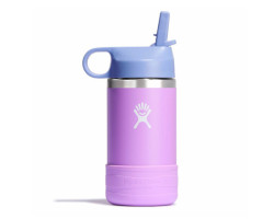 12oz Wide Mouth Hydro Flask Bottle - Pink/Lilac