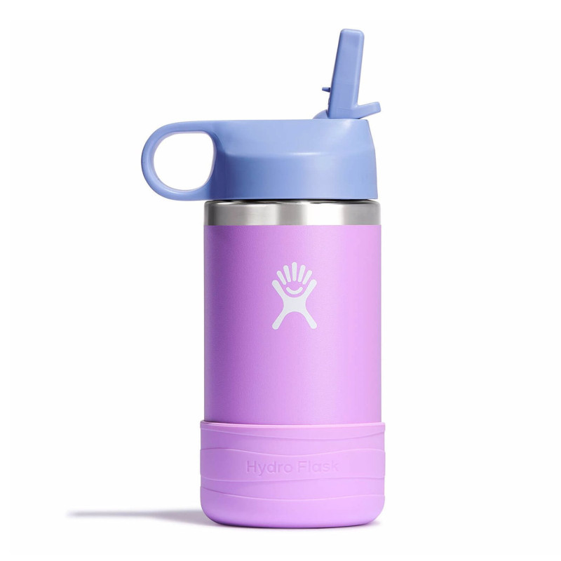 12oz Wide Mouth Hydro Flask Bottle - Pink/Lilac