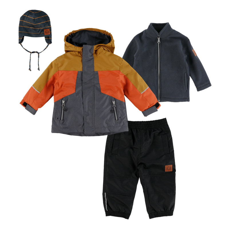 Colorblock Outdoor Set 12-14 months + Hat