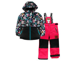 Flower Print Snowsuit 4-14 years