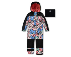 One-Piece Flower Snowsuit 2-6 years