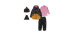 Anemone Outdoor Set 7-12 years + Hat + Neck warmer