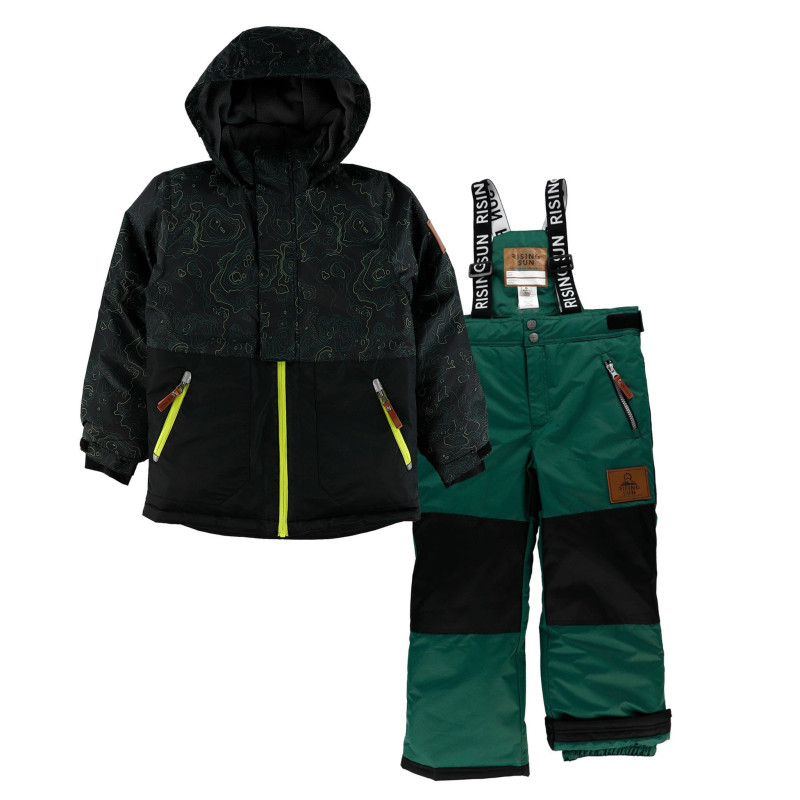 Topography Printed Snowsuit 4-14 years