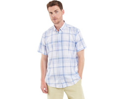 Short-sleeved cotton shirt - Men