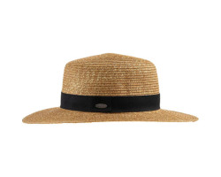Canadian Hat Chapeau canotier avec bordure en gros-grain Barb - Femme