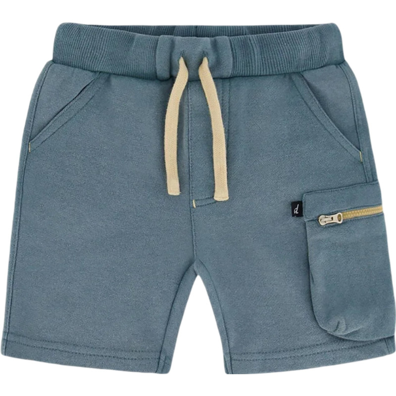 Shorts with zippered pocket in French cotton - Little Boy