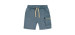 Shorts with zippered pocket in French cotton - Little Boy