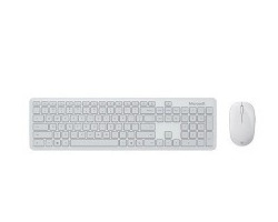 French Wireless Bluetooth Keyboard and Mouse QHG-00032 Microsoft - NF