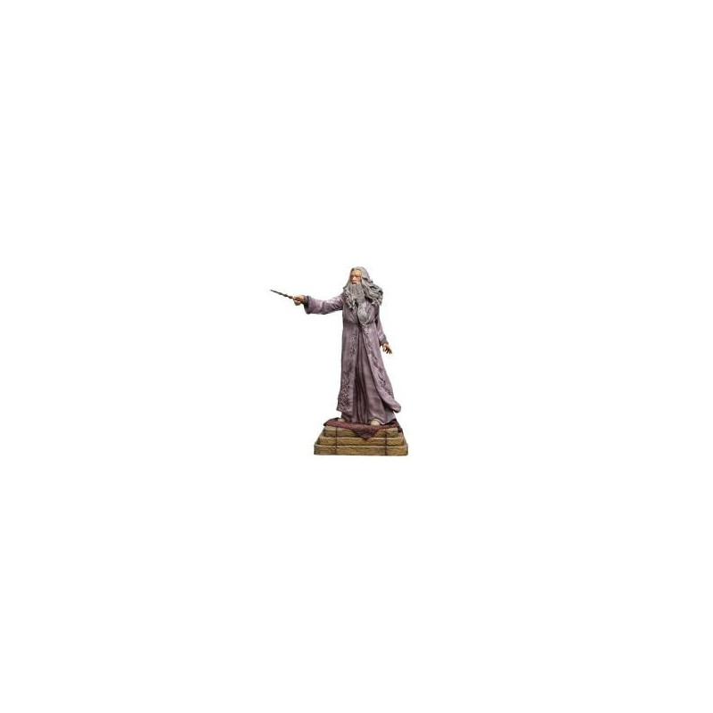 Harry potter -  figurine d'albus dumbledore deluxe - 1:10 -  iron studios