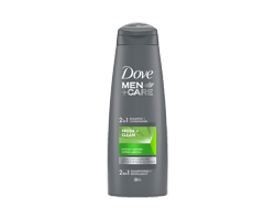 DOVE MEN + CARE Fraîcheur et Propreté shampooing et revitalisant fortifiant, 355 ml