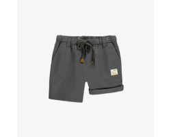 Charcoal relaxed fit short...