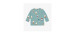 Blue long sleeves swim t-shirt with icy treat print, baby