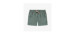 Teal swim short with pockets in polyester, adult