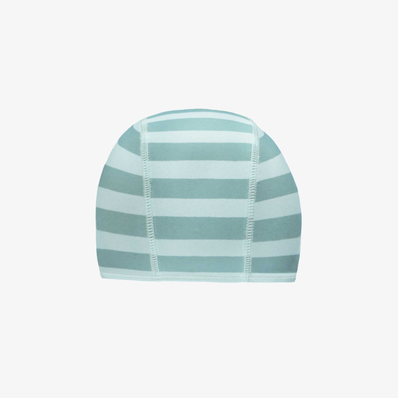 Blue striped swimming cap, baby