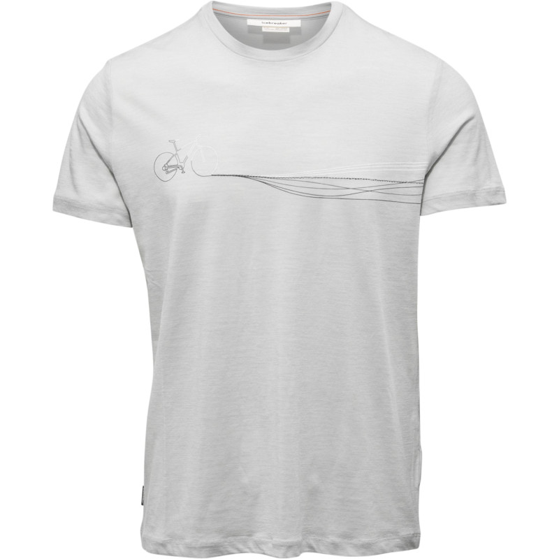 icebreaker T-shirt à manches courtes Merino 150 Tech Lite III Cadence Paths - Homme