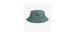 Green reversible bucket hat with tropical leaf pattern, child