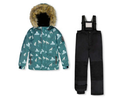 Two-Piece Wolf Snowsuit 2-8 years