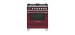 Cuisinière au Gaz de 30 po. Fisher and Paykel 3.5 pi.cu avec 4 brûleurs en Rouge OR30SCG6R1