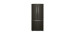 WRF560SFHV100-19.7 cu.ft French door refrigerator black