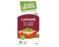 Gogo Quinoa / 170g Pâtes biologiques - Lasagne riz et quinoa