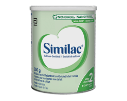 SIMILAC Étape 2 préparation pour nourrissons enrichie de fer et de calcium, 850 g
