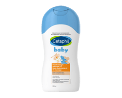 CETAPHIL BABY Huile de massage et hydratante, 200 ml