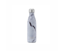 Bouteille d'eau thermos Marbre blanc