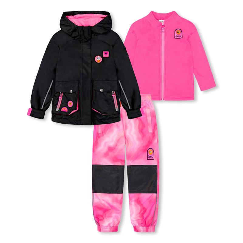 3-in-1 Outdoor Set Fuschia 3-6 years