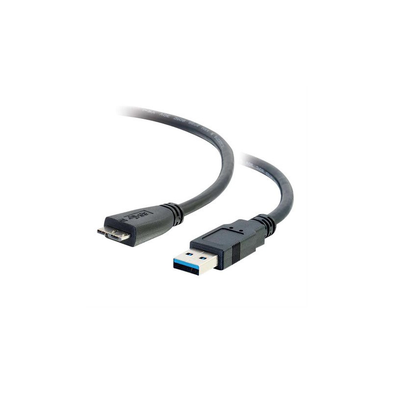Cablestogo Câble USB 3.0 Mâle à Micro-USB Mâle