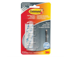 Command Pinces adhésives Command™ pour rangement de câbles