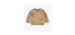 Light brown long sleeves patterned relaxed fit sweater with illustration, Baby