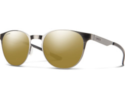 Eastbank Metal Sunglasses - Matte Black - ChromaPop Black Polarized Lenses - Women