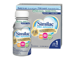 SIMILAC Pro-Advance Étape 1 préparation pour nourrissons, 0+ mois, 16 x 235 ml