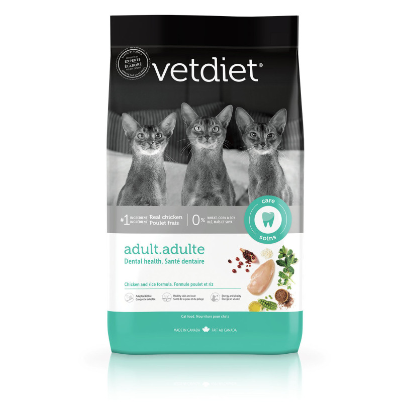 Vetdiet Nourriture sèche soins dentaires pour ch…