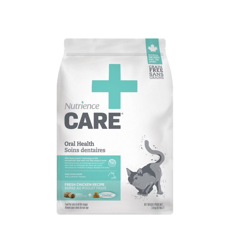 Dental care formula for cats