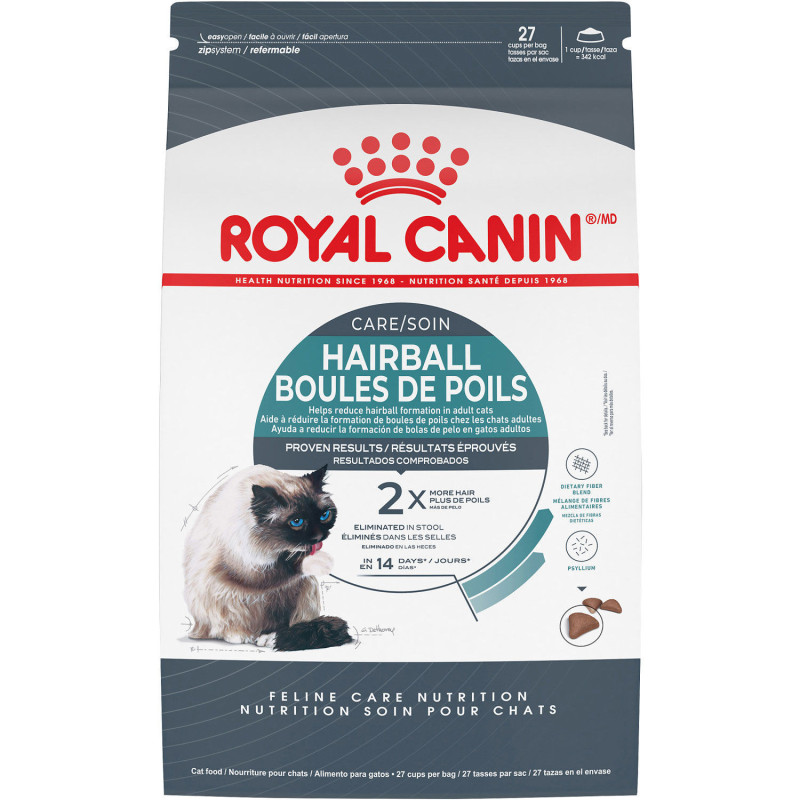 Royal Canin Formule soins boules de poils pour chats…