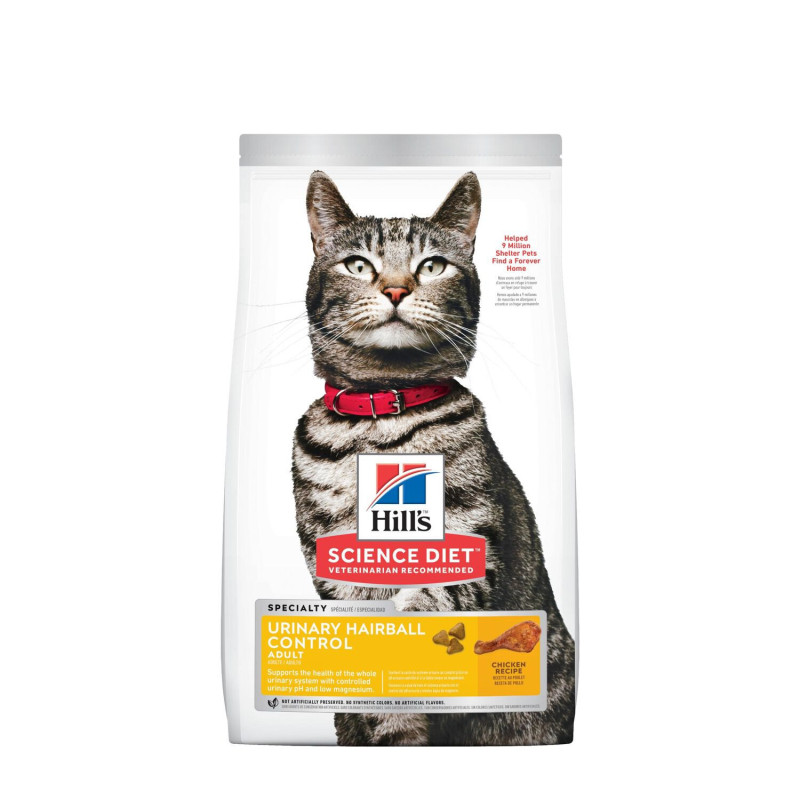 Hill's Science Diet Nourriture sèche « Urinary & Hairball Co…