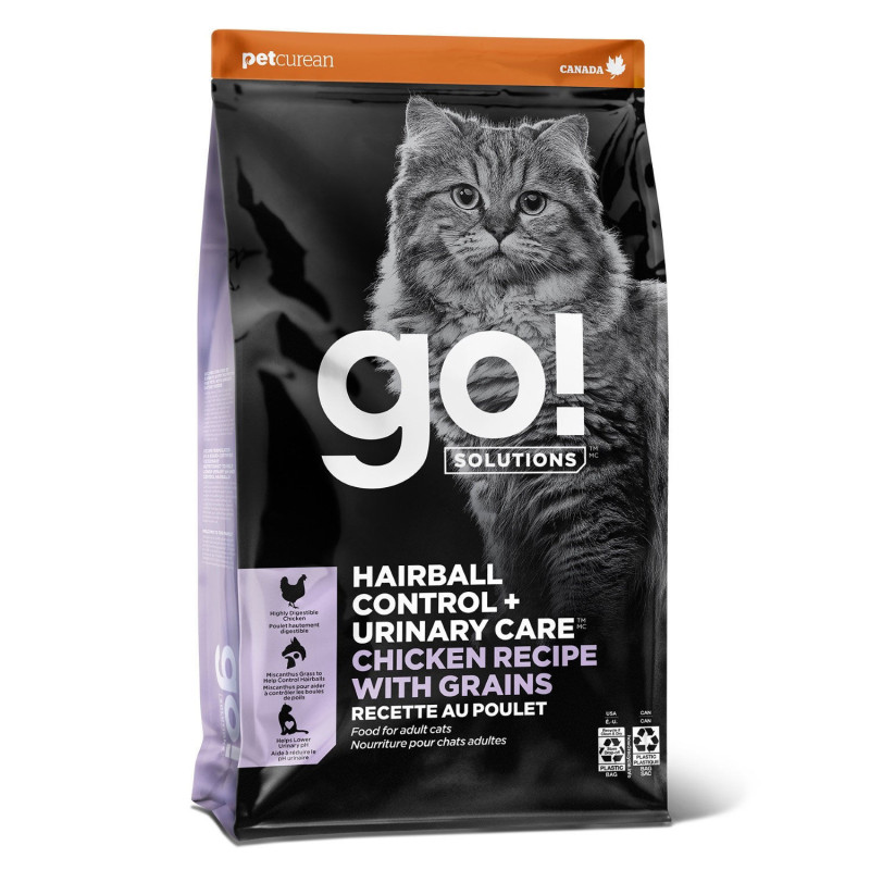 Go! Solutions Recette au poulet avec grains « Hairball…
