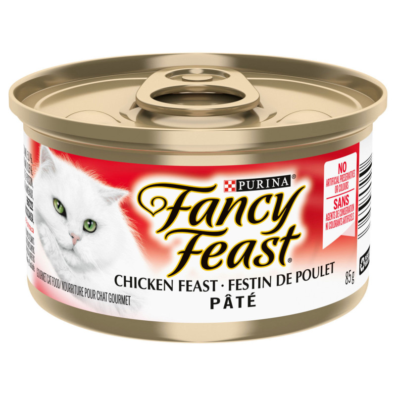 Fancy Feast Nourriture humide au poulet pour chat ad…