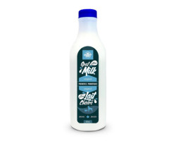 Raw goat's milk, 975 ml