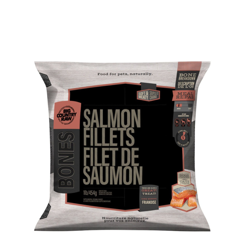 Salmon fillets, 454g