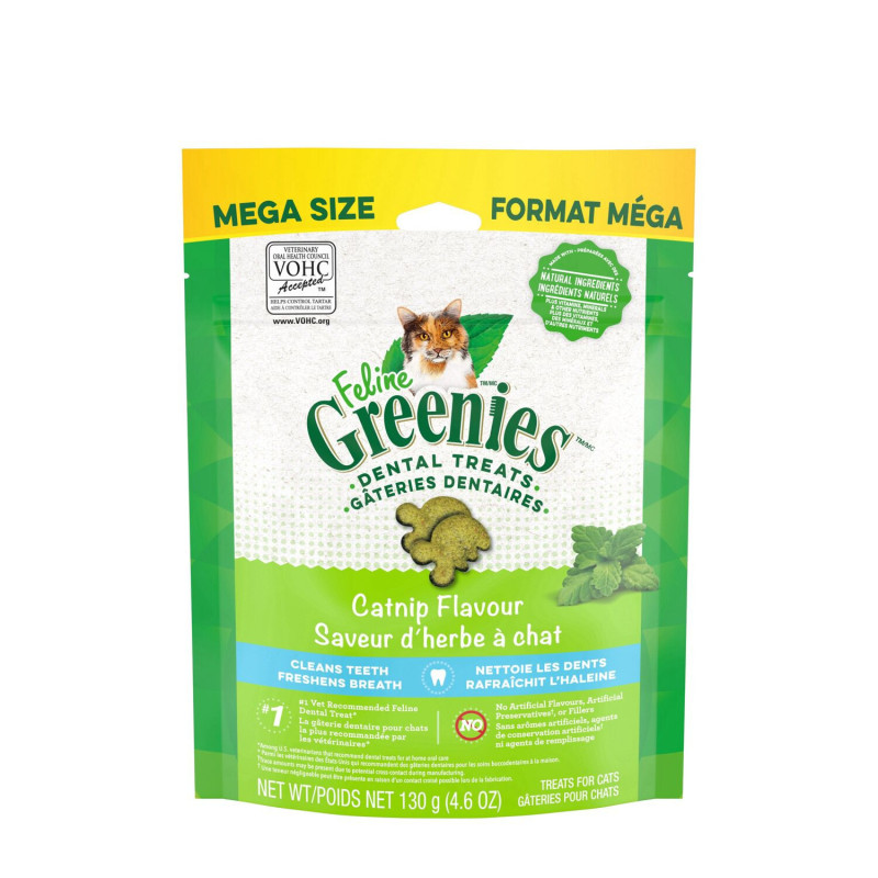 Greenies Gâteries dentaires herbe à chat, 130 g