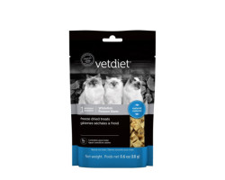 Cold-dried white fish treats…