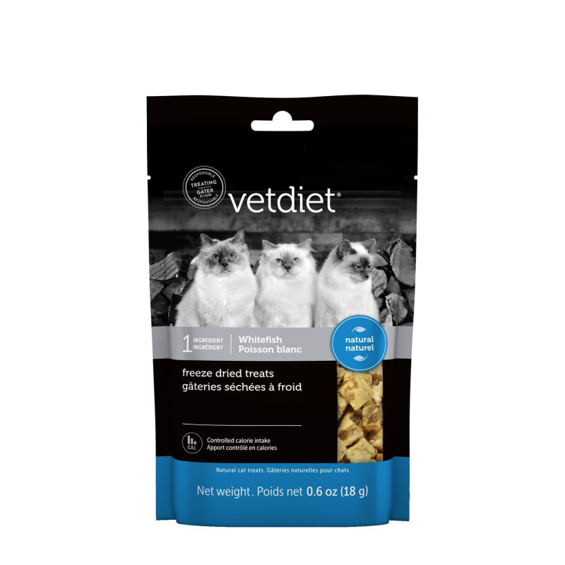 Cold-dried white fish treats…