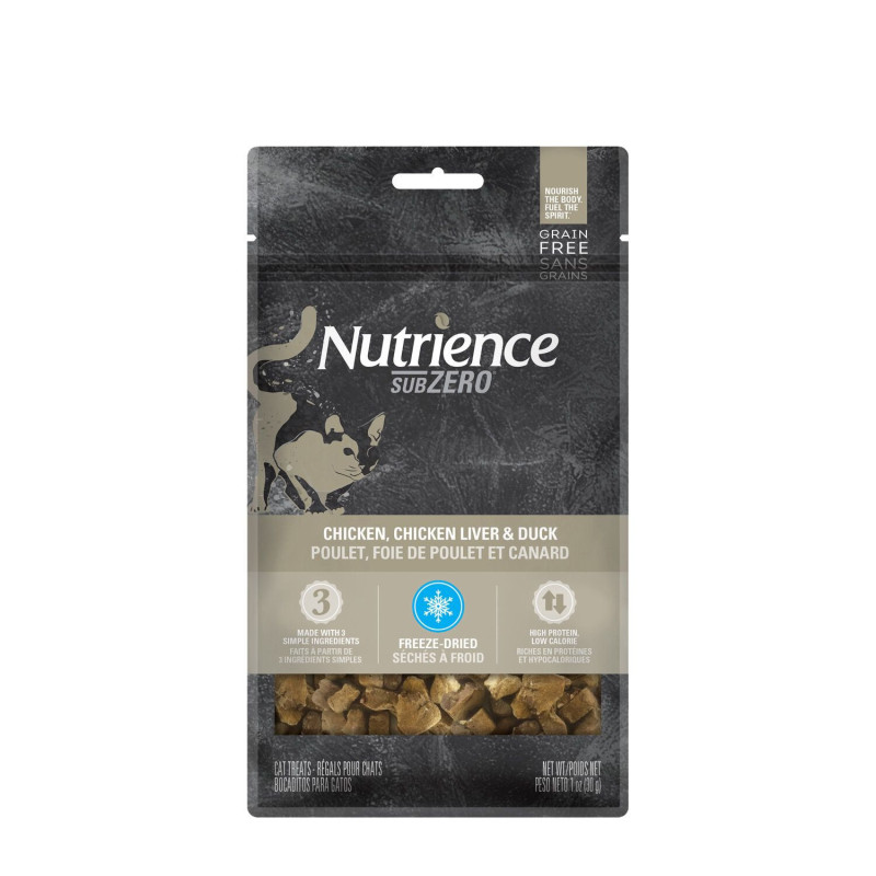 Nutrience Gâteries sans grains poulet, foies de po…